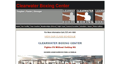 Desktop Screenshot of clearwaterboxingcenter.com